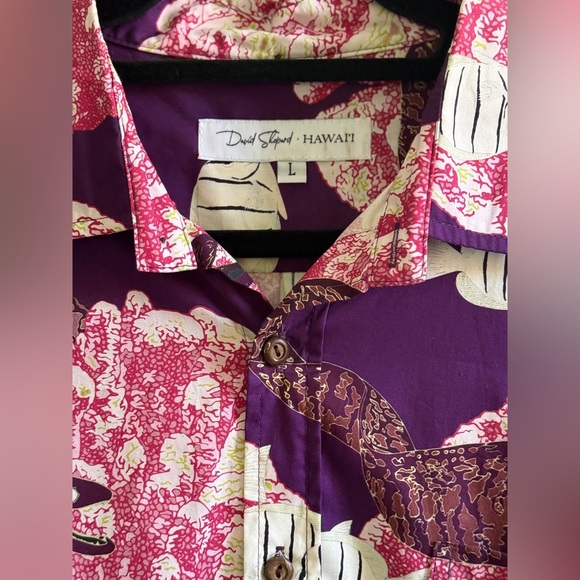 David Shepard Hawai’i Aloha Shirt - Picture 3 of 6